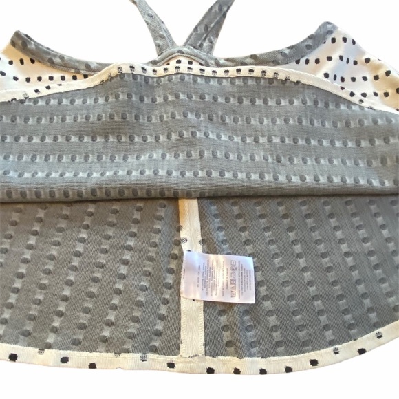 Anthropologie Postmark Jenna Jacquard sleeveless halter top medium‎ OB588894 - Picture 6 of 10